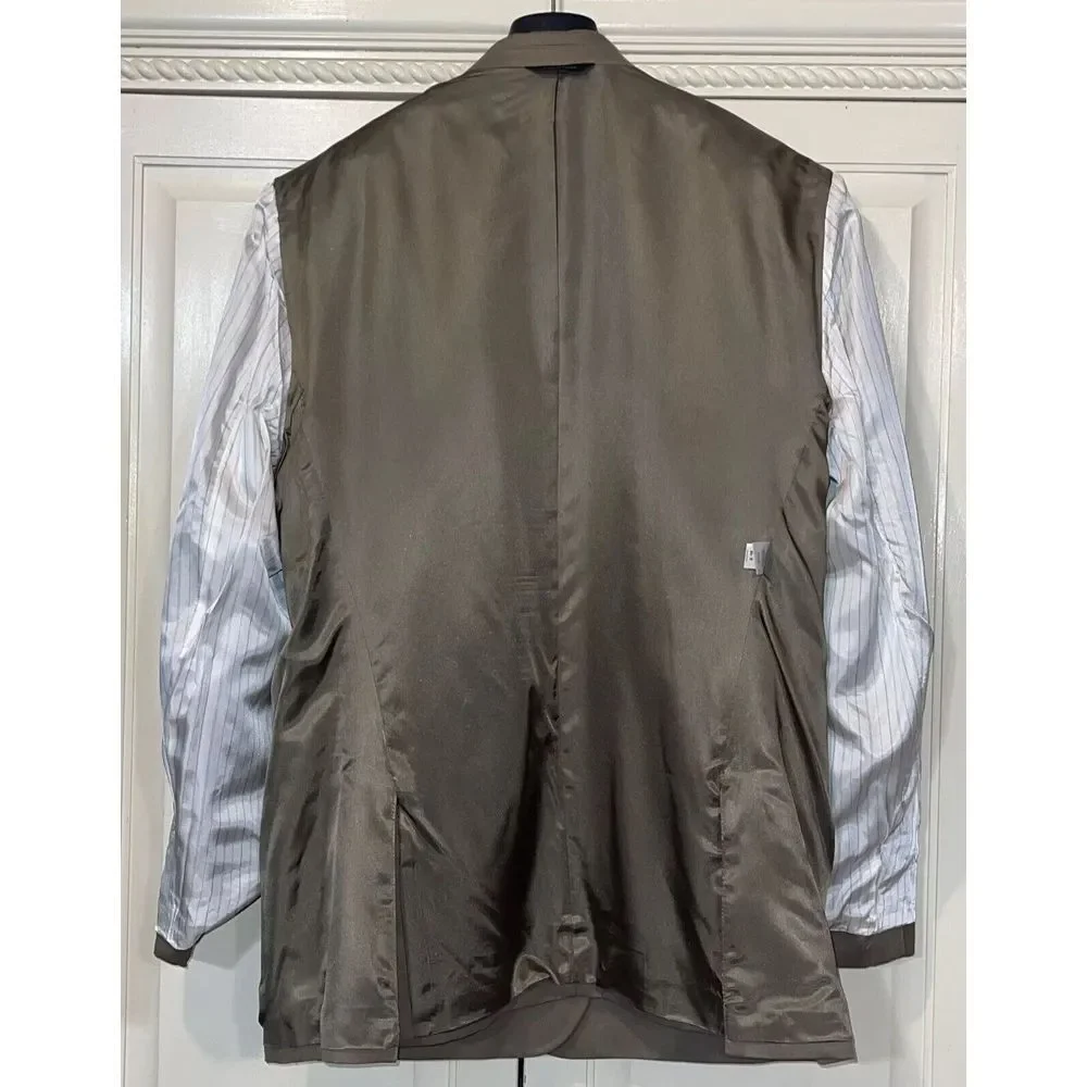 Banana Republic Blazer Men 46R Linen Blend Sport Coat‎ Jacket